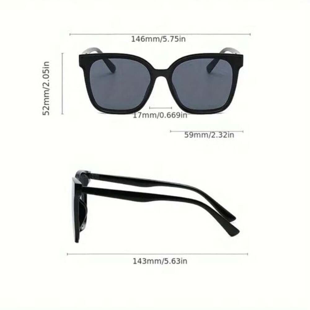 Classic Black Cat Eye Sunglasses Womens Elegant Retro Look - Picture 5 of 8